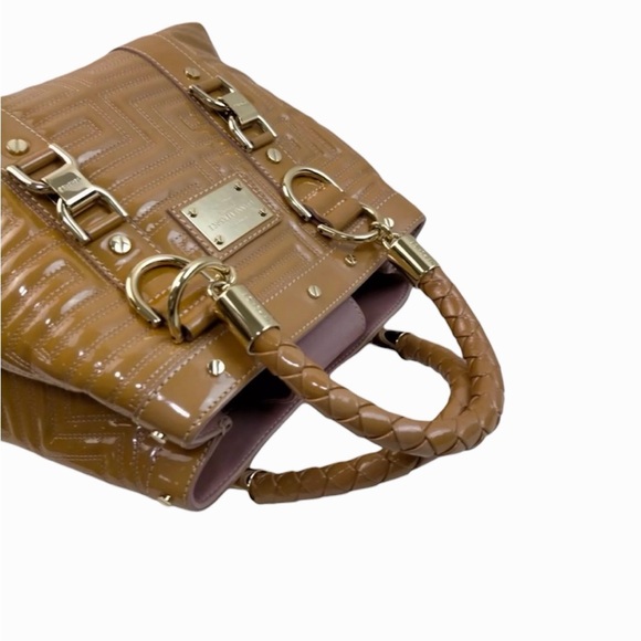 Gianni Versace Couture Patent Quilted Leather Bag - EUC - Picture 8 of 12